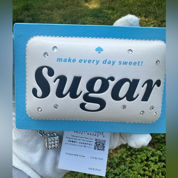 Kate Spade NWT 3D Sugar Packet Card Holder Coin Purse R$179 - Picture 6 of 11